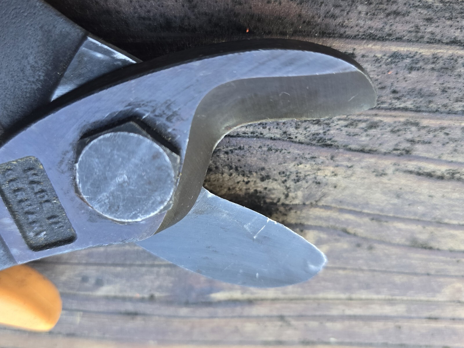 Vintage Klauke? Cable Cutter Germany One Hand Orange Handle