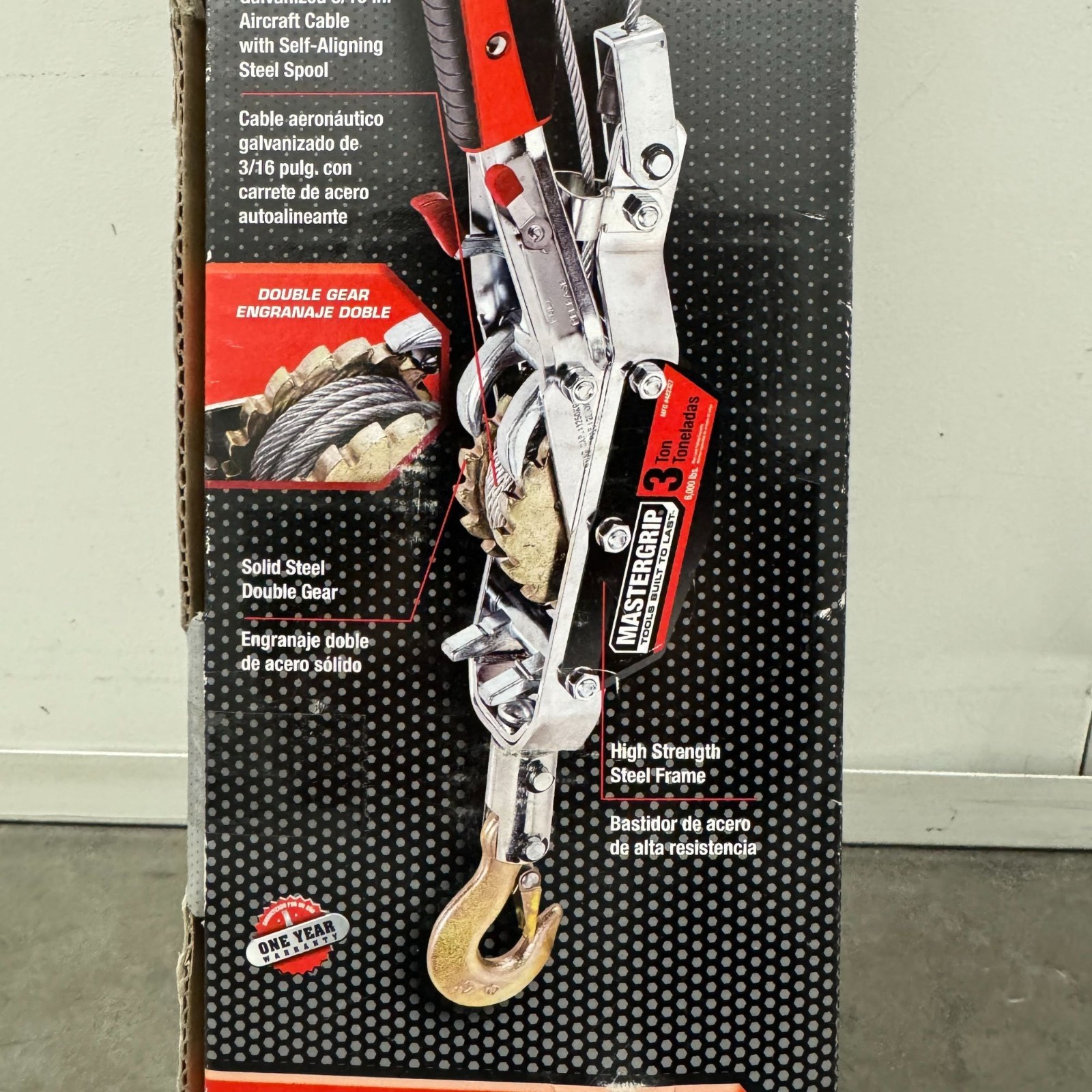 MASTERGRIP 3 Ton Cable Puller #762774