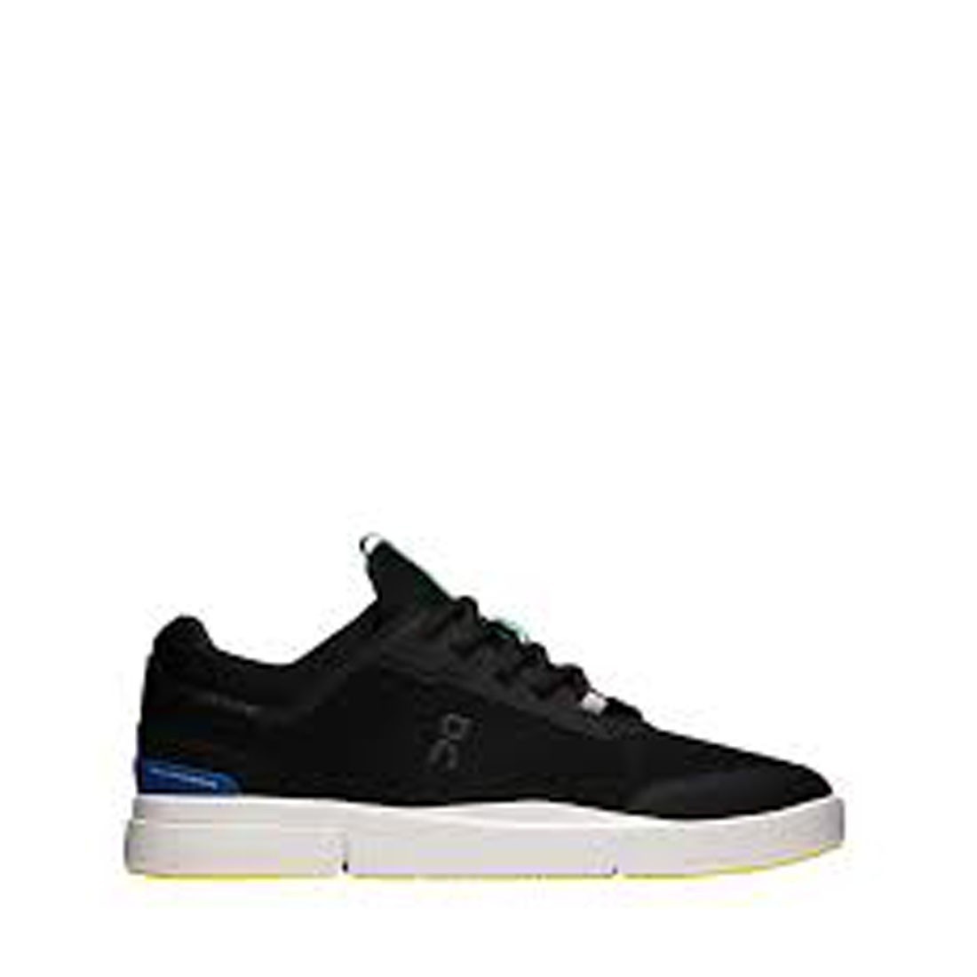 On Running THE ROGER Spin Men's Tennis Sneaker Black Indigo Size 8 New w/Box