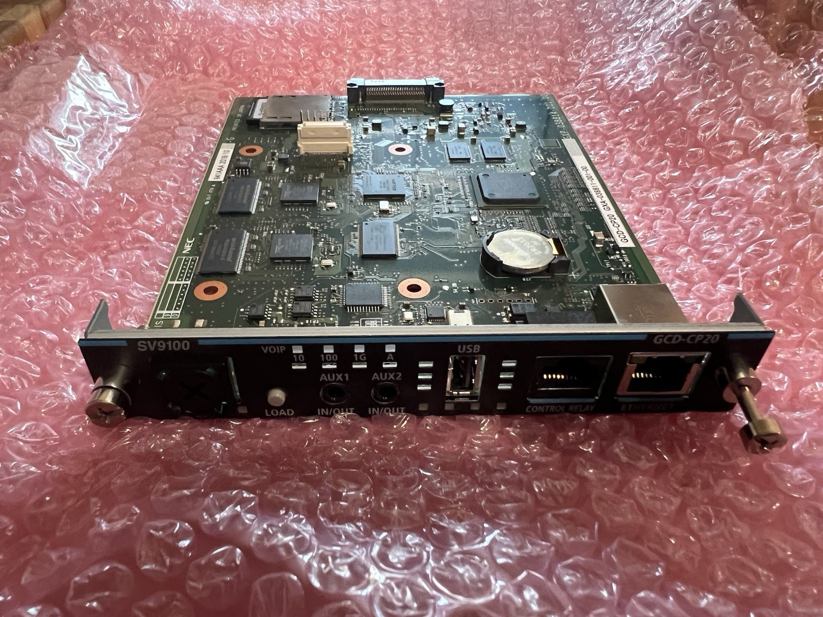 NEC GCD-CP20 SV9100 Processor Card with SD-A2 Flash Card BE119025 - Refurbished