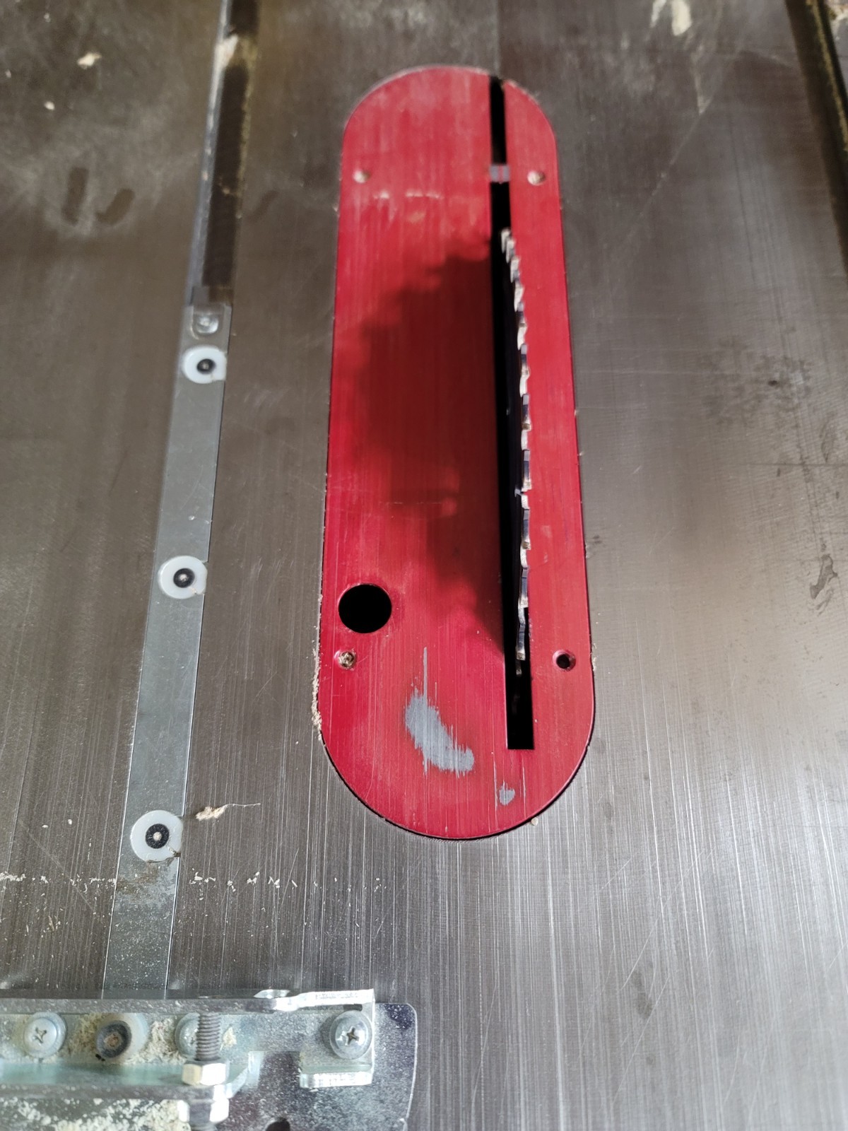 Zero Clearance Insert Plate for Table Saws