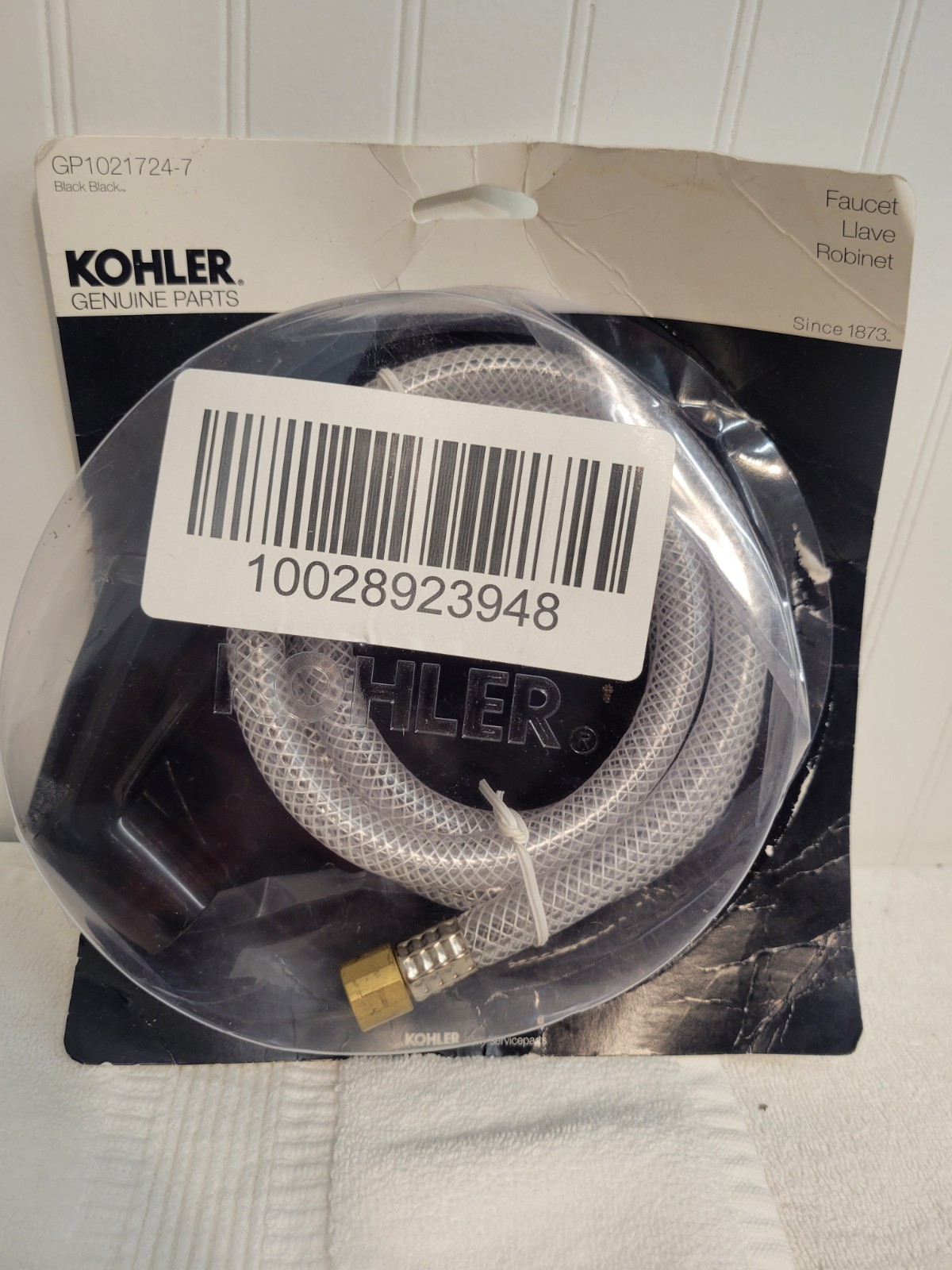 Genuine KOHLER Sidespray GP1021724-7 Black New *Damaged Box