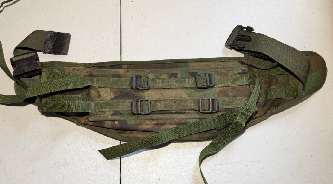 Woodland M81 MOLLE II Padded Waistbelt For Large Rucksack SDS USGI