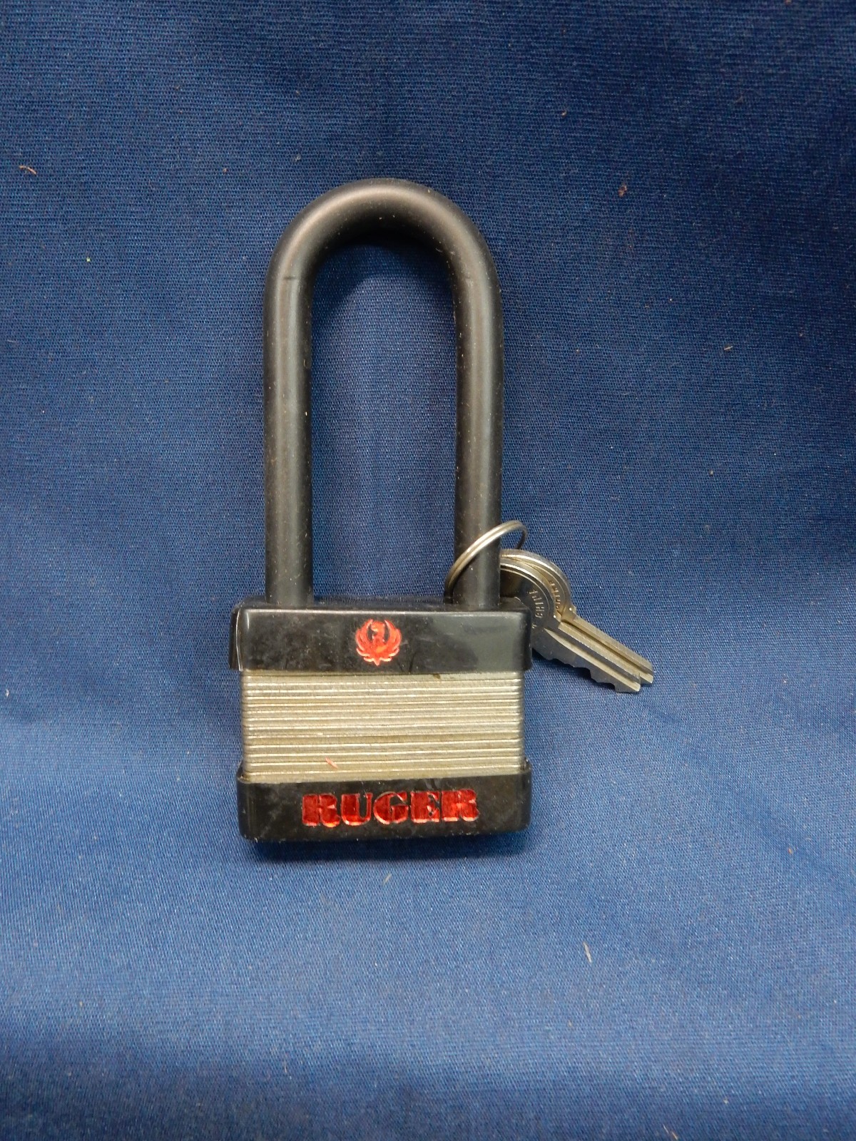 RUGER 5025 Gun Firearm Rifle Lock 2.5" x 50mm With 2 Keys