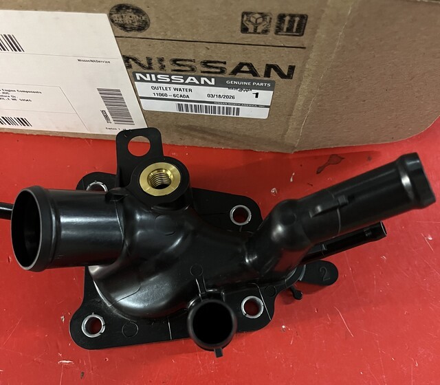 Genuine Nissan Water Outlet 11060-6CA0A