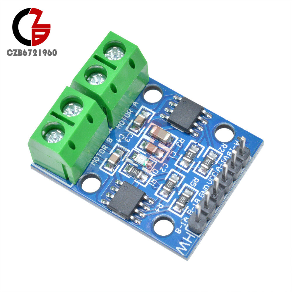 10Pcs H-bridge Stepper Motor Dual DC Motor Driver Controller Board L9110S