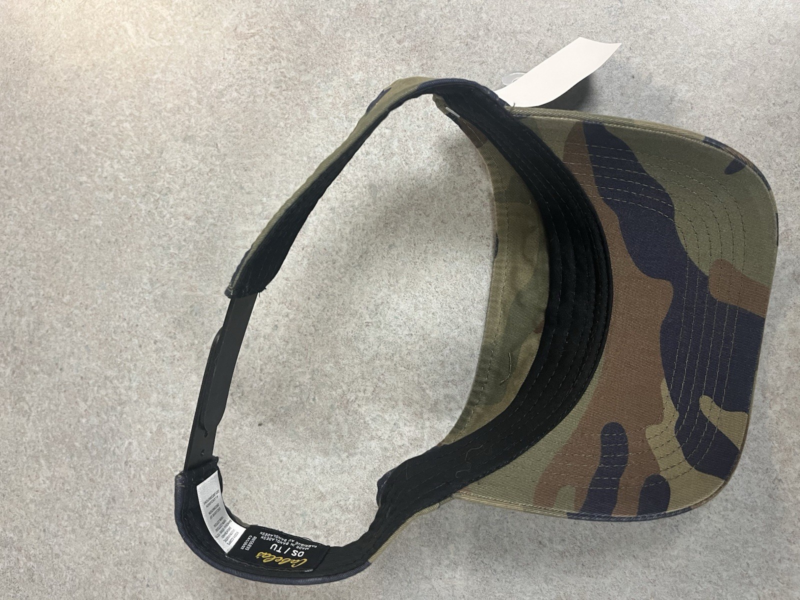 Cabela's Camouflage StrapbackAdjustable visor BNWT