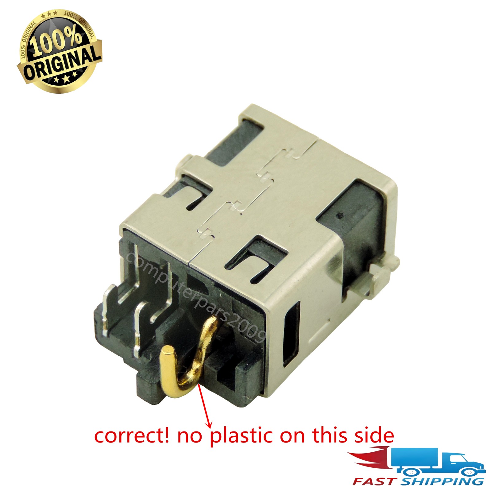 Original DC IN Power JACK For MSI GF75 Thin 10SCXR plug in Charging Port
