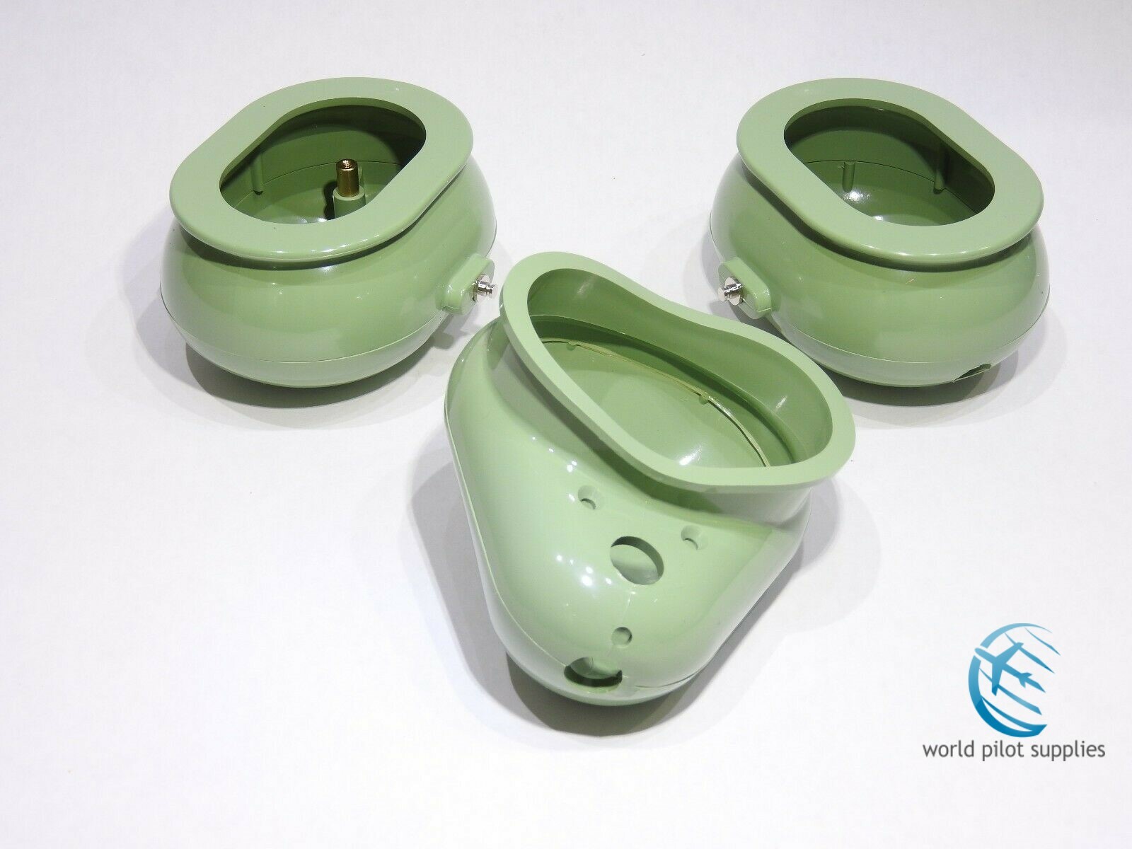 ORIGINAL DAVID CLARK 3 pc. REPLACEMENT DOMES & SHIELD for H-3312, H3310 + others