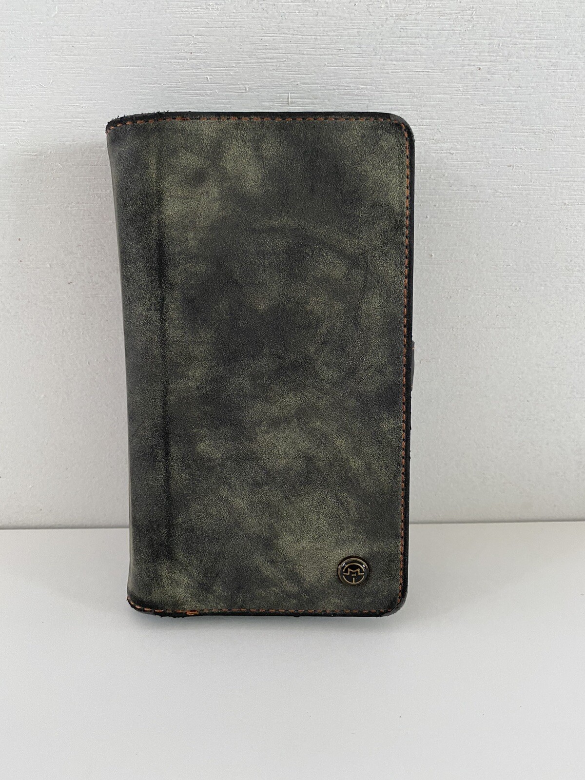 Case Me Wallet/Holder Gray Suede No Phone Case