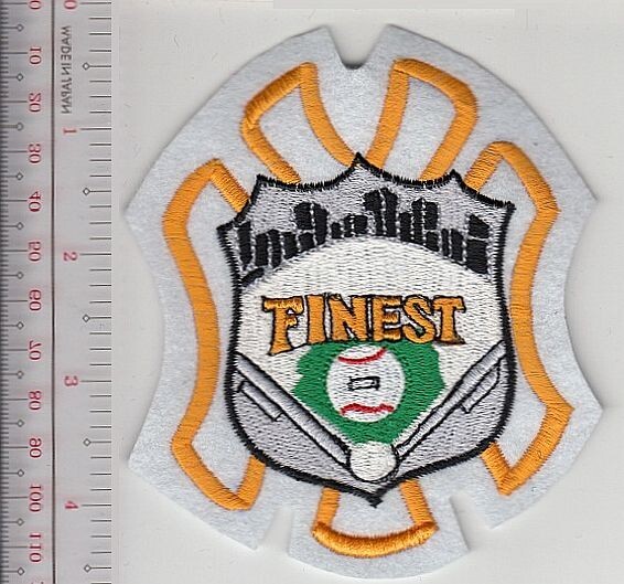 New York City NYC Police Department Baseball Team The Finest NYC NO TARIFF