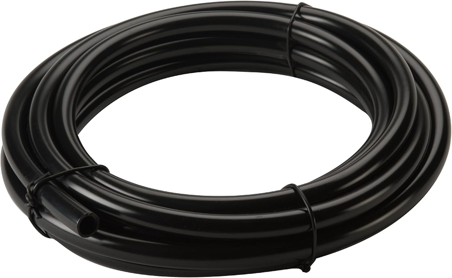 TotalPond Vinyl Tubing, 1/2-inch 20 Feet, Black