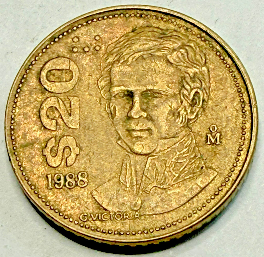 1988 Mexico 20 Pesos - Coin