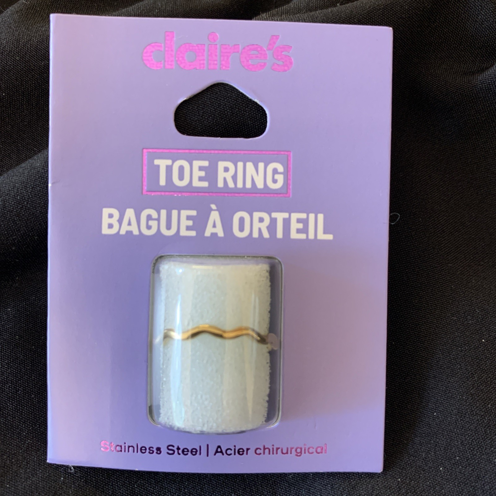 Toe Ring Stainless Steel New