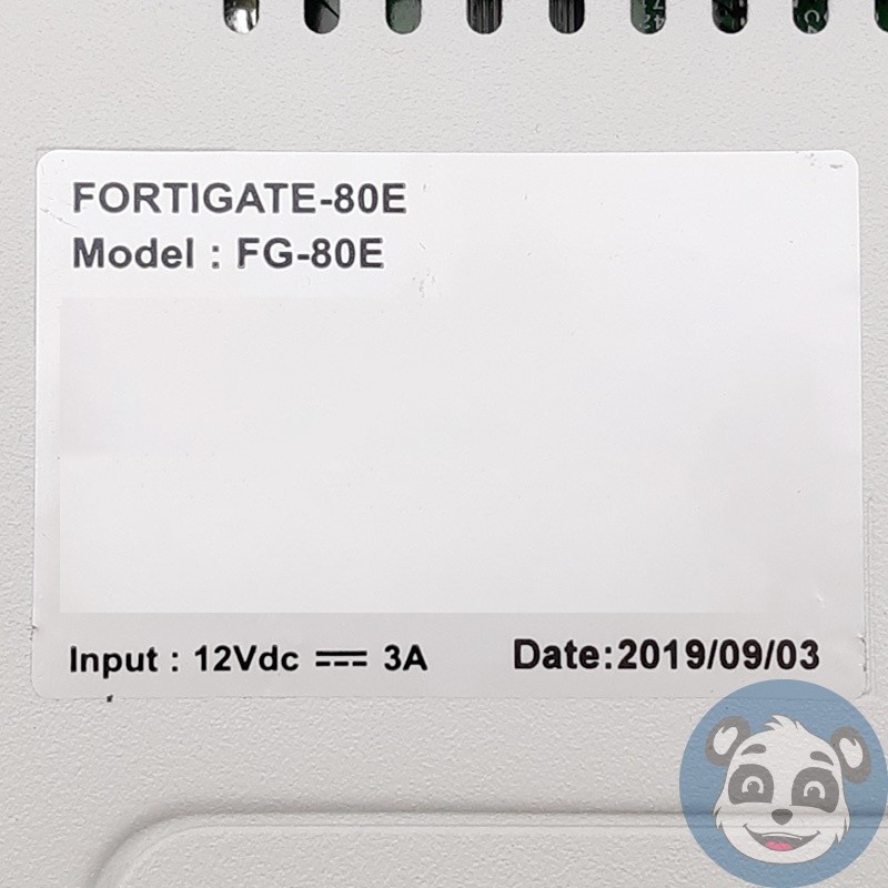 Fortinet FortiGate 80E FG-80E Firewall Appliance, No PSU – “A”
