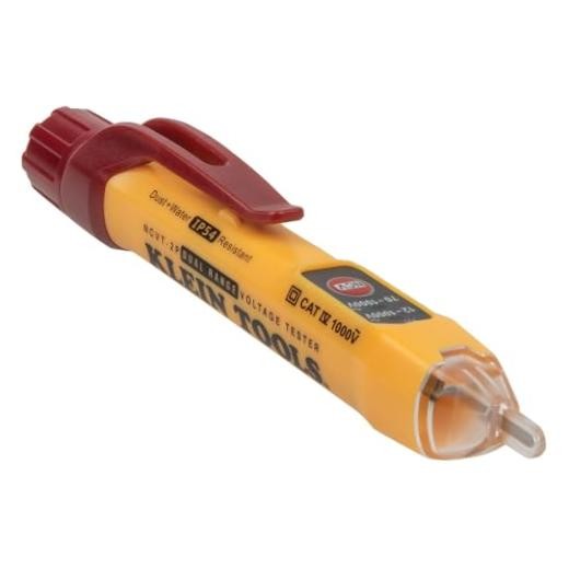 Klein Tools NCVT2P Dual Range, Non-Contact Voltage Tester, 12-1000V AC, Visual