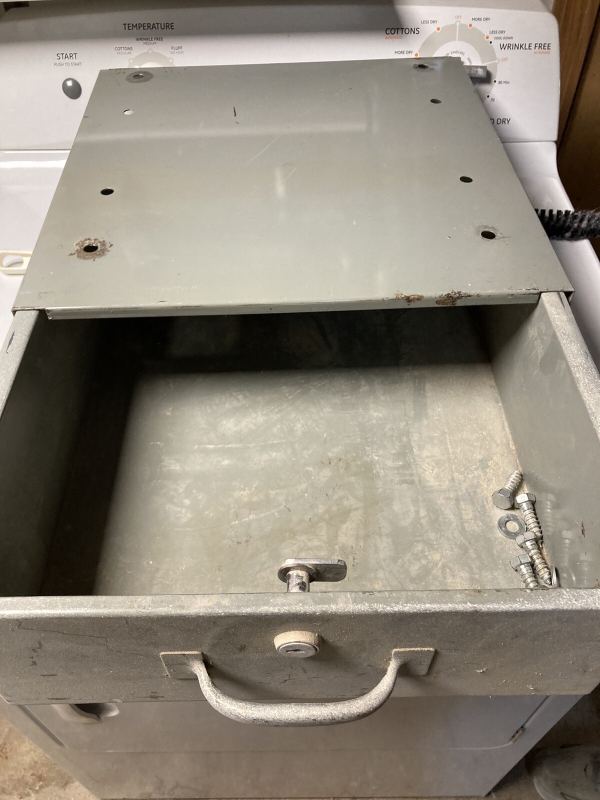 Workbench Lockable Drawer 14”X16"X5” with Bracket By Stackbin Corporation
