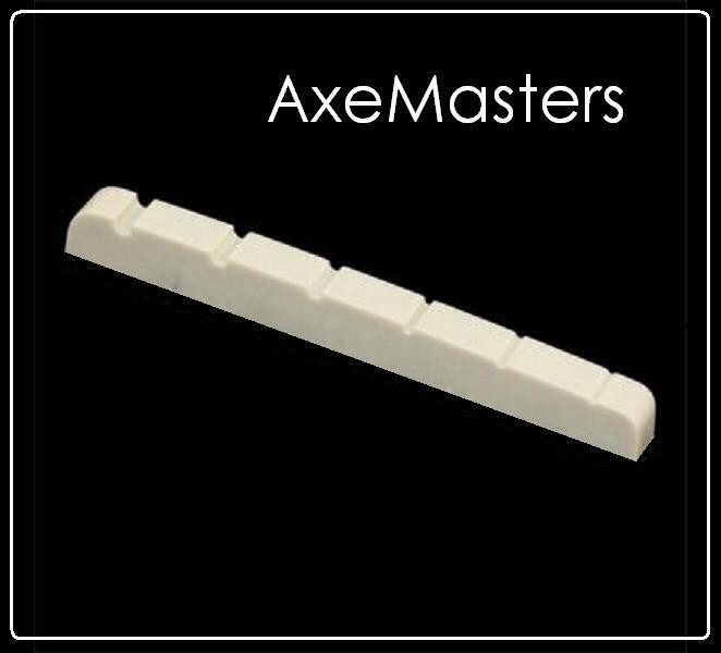 GeetarGizmos 42mm BONE NUT handmade for Fender / Squier Mini Jazzmaster Guitar
