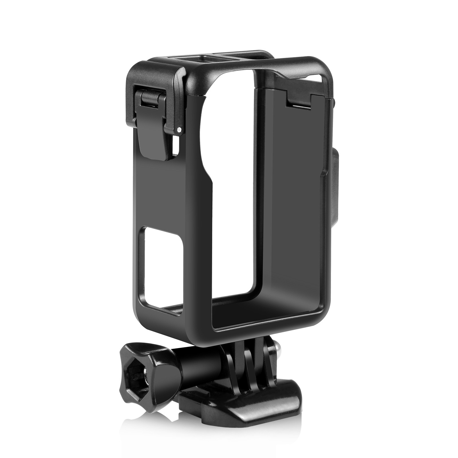 Protective Cover Bracket Base Mount w/ Cold Shoe For DJI Osmo Action 4/3 Camera