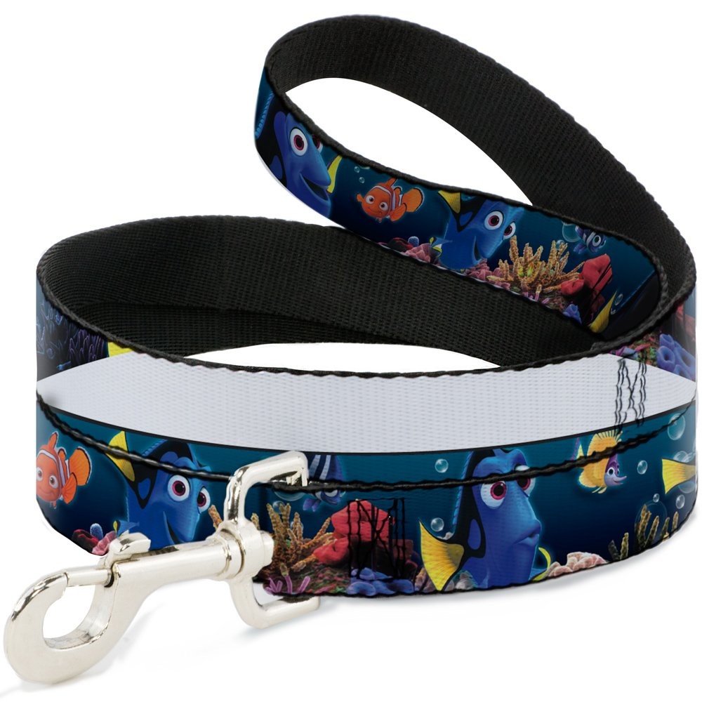 Dory Poses Friends Dog Leash 6 Feet Long 1.0 Inch Wide Under The Sea