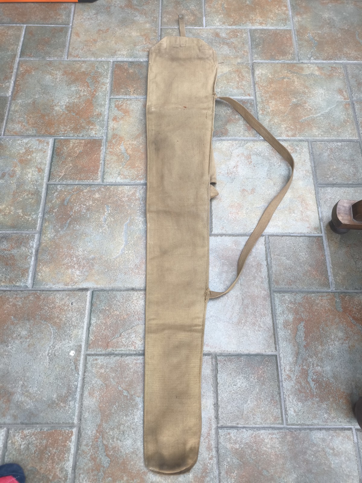 WW 2 BRITISH ARMY 1942 LEE ENFIELD PATTERN CANVAS RIFLE CARRY BAG