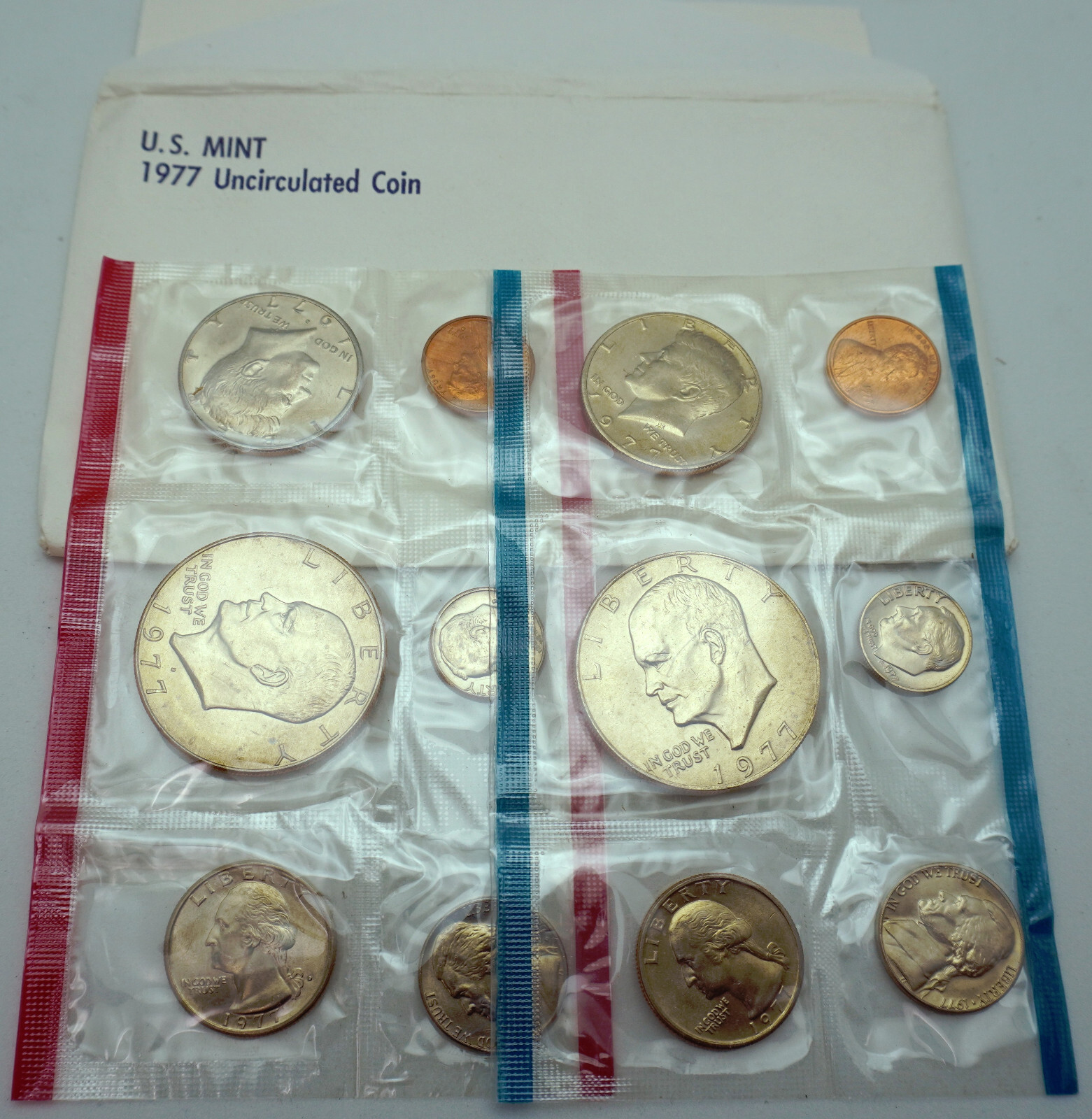1977 P & D Mint Set in OGP