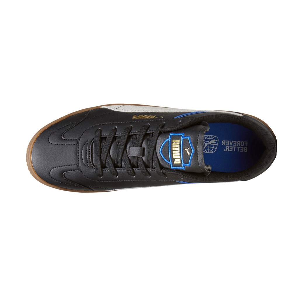 PUMA Club 5V5 Retro Academia Lace Up Mens Black Sneakers Casual Shoes 39249602