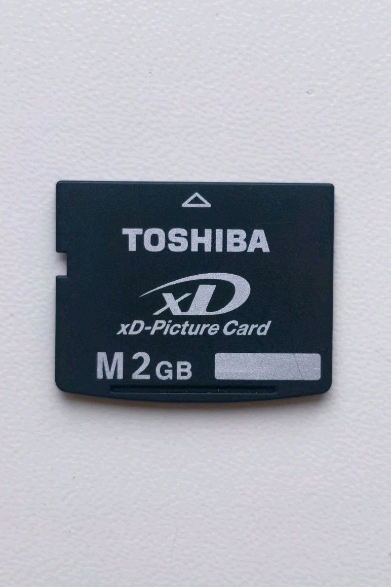 🔥Toshiba xD Picture Card 2 GB Camera Memory Card,Fits Olympus,Fujifilm, Tested✅