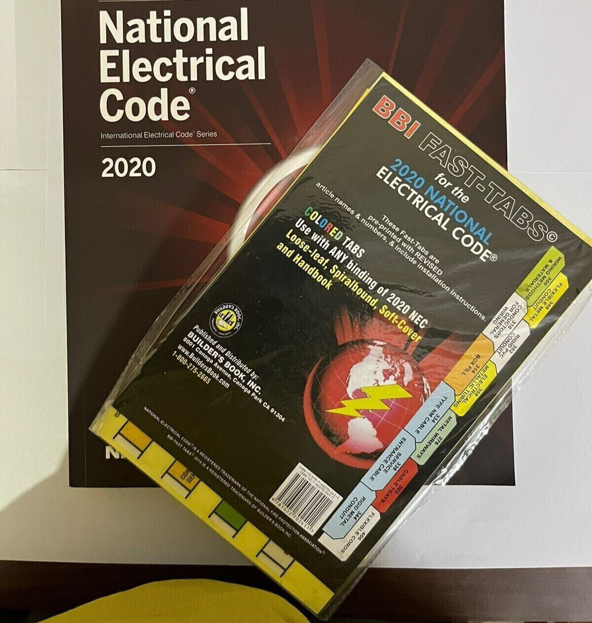 NFPA 70 NEC National Electrical Code 2020 Paperback + BBI Fast-Tabs..