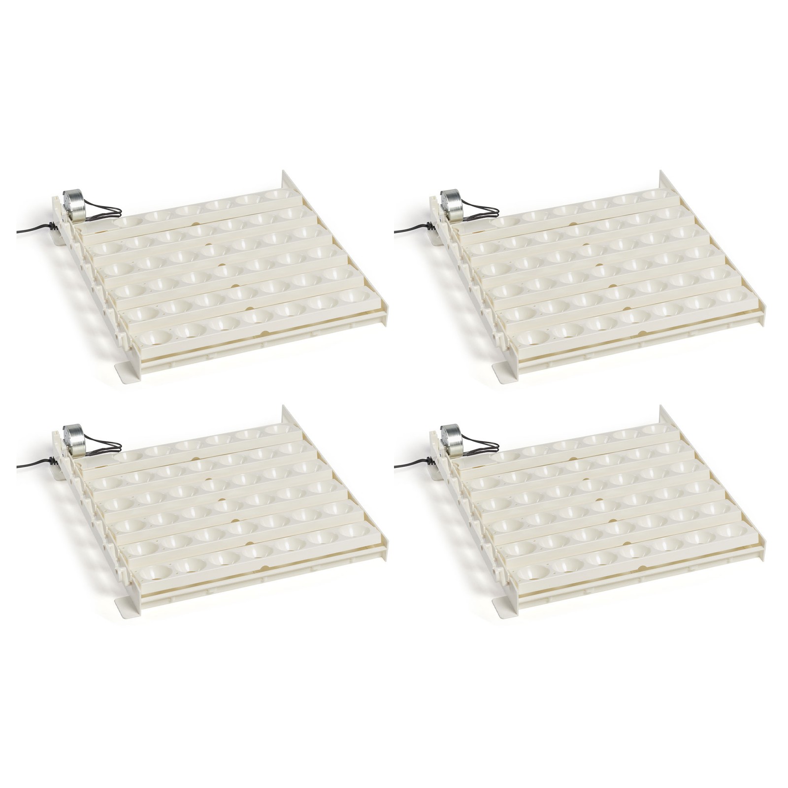 Farm Innovators 3200 Automatic 41 Spot Egg Turner for Improved Hatching (4 Pack)