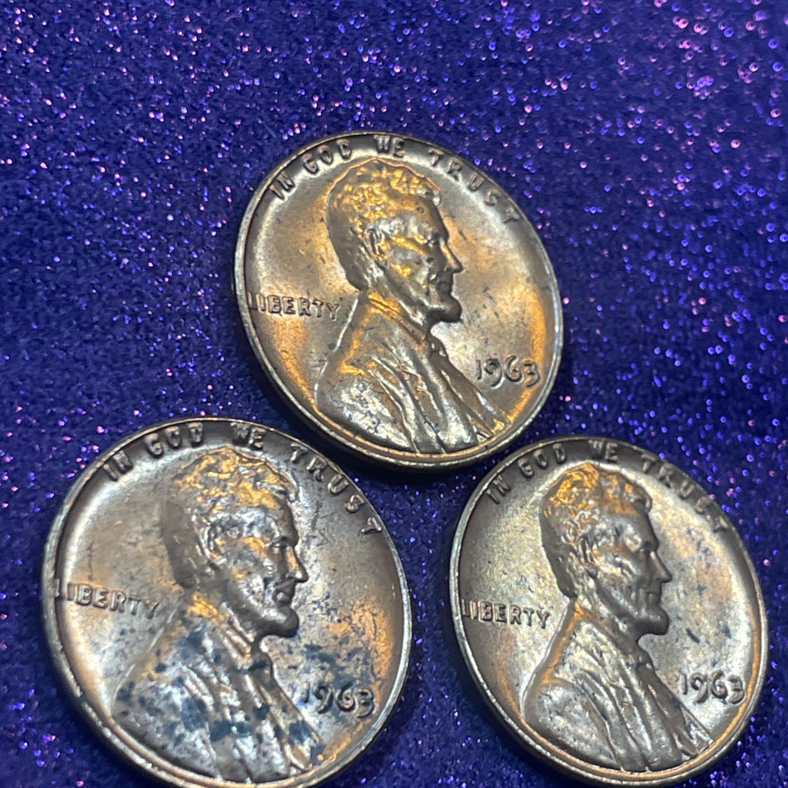 1963 Lincoln Cent Lot, DDo