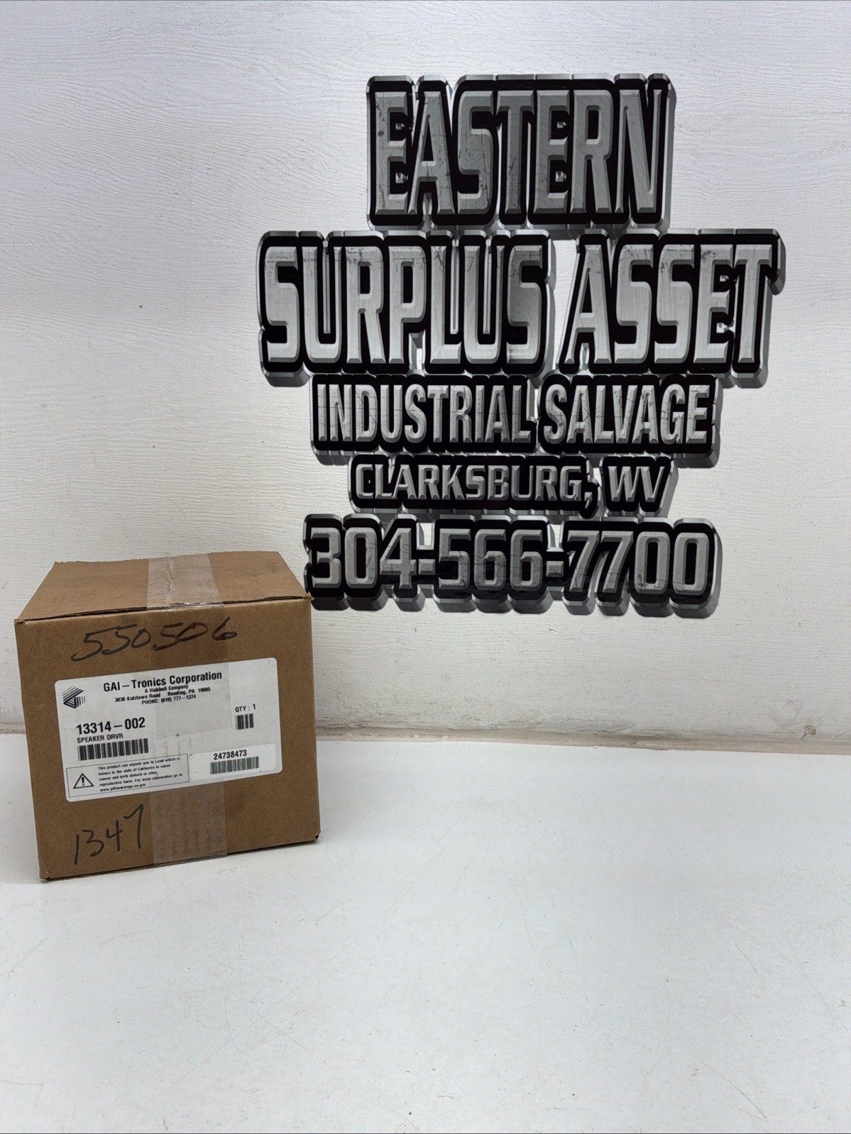 Gai-Tronics Corp Speaker Driver 13314-002 NIB SEALED