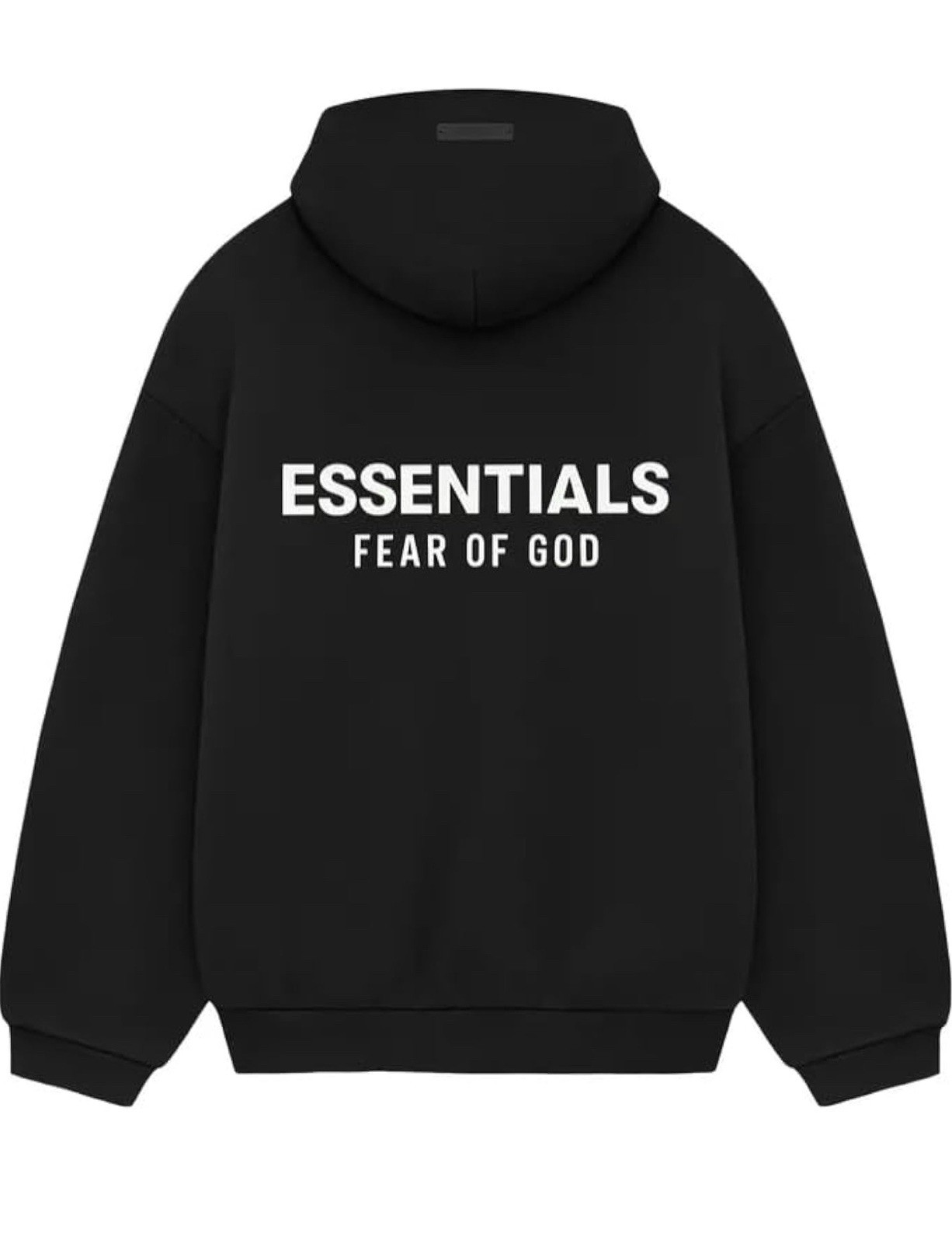 NWT Essentials Black Fleece Hoodie FW24 Fear Of Gods XXS to XXL