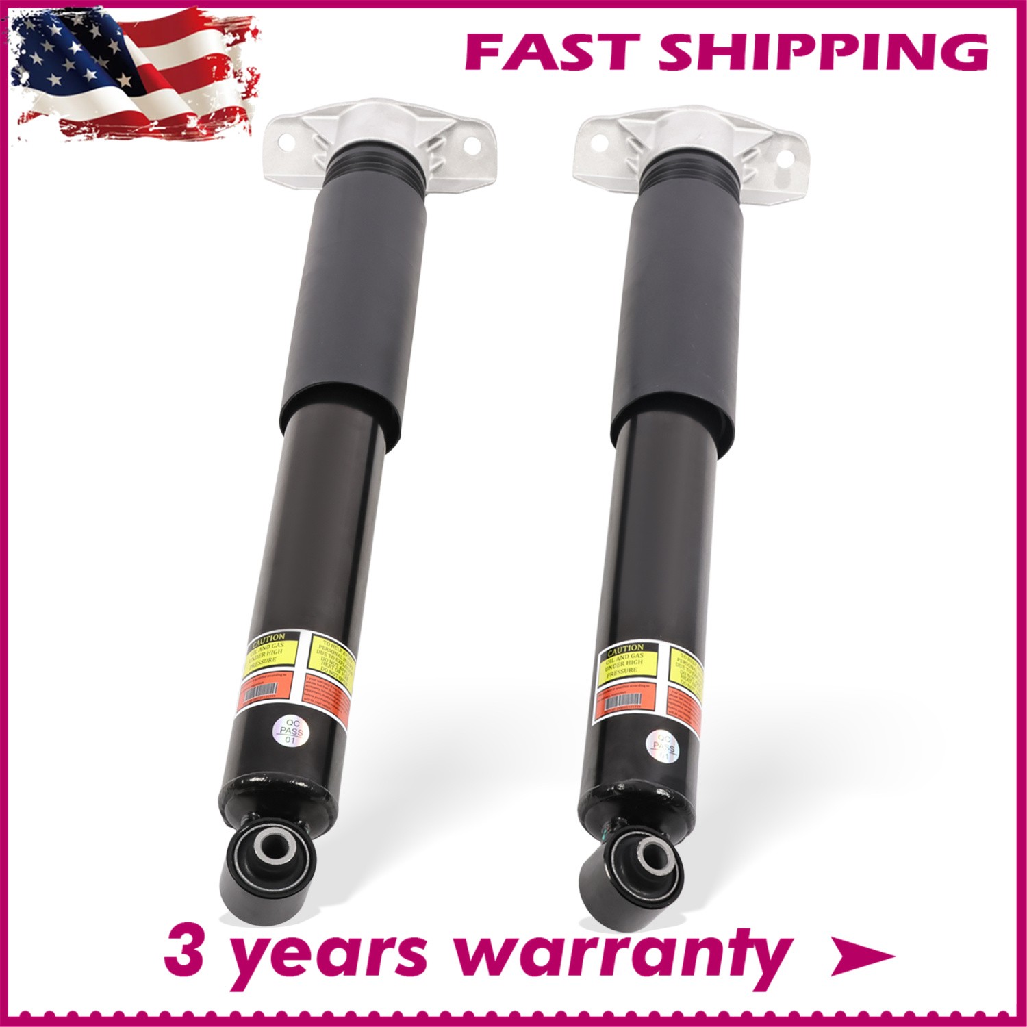 New Pair Self Leveling Rear Shock Absorber Assembly For 2020-2022 Hyundai Palisa