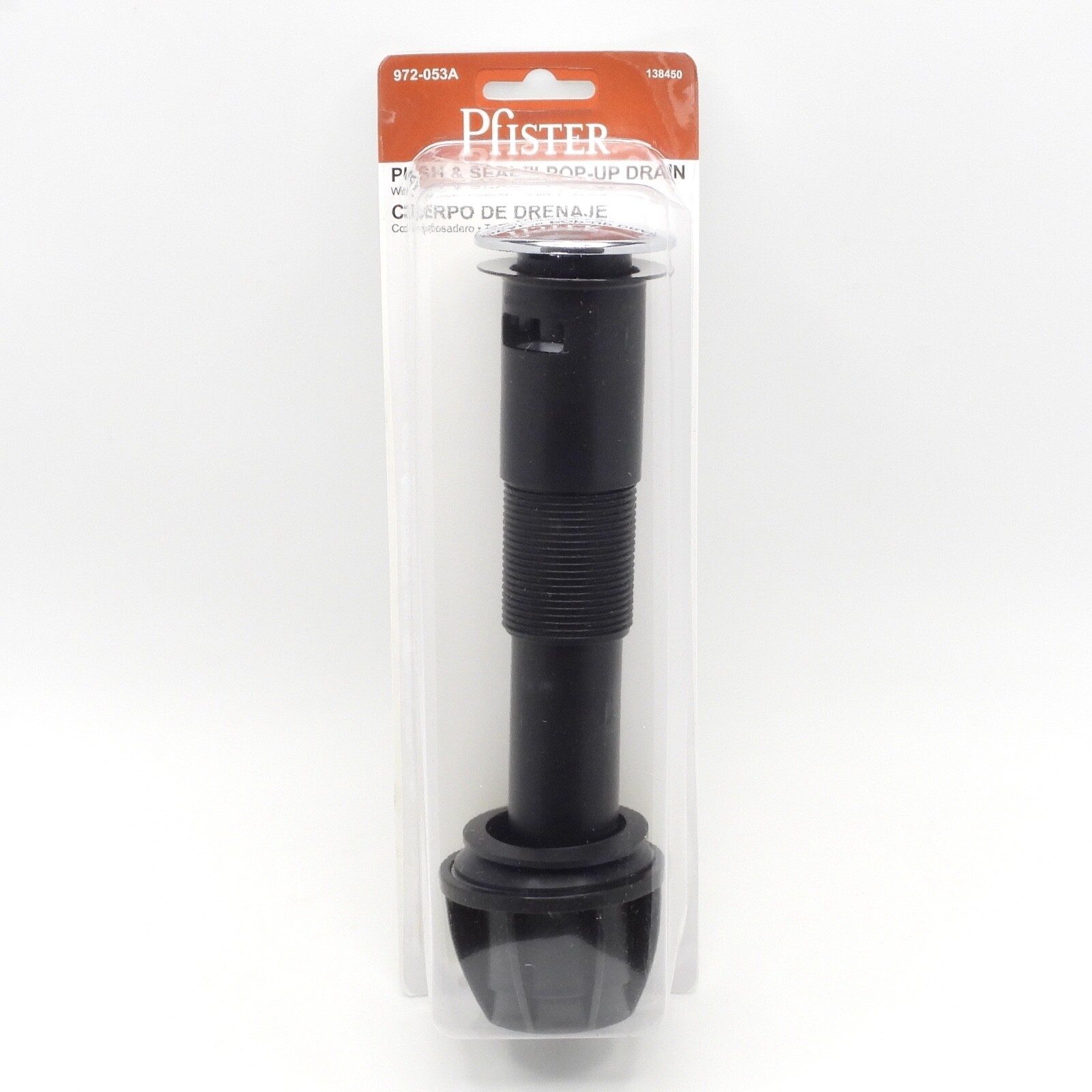 Pfister Push & Seal Pop-up Drain (972-053A) Push Button