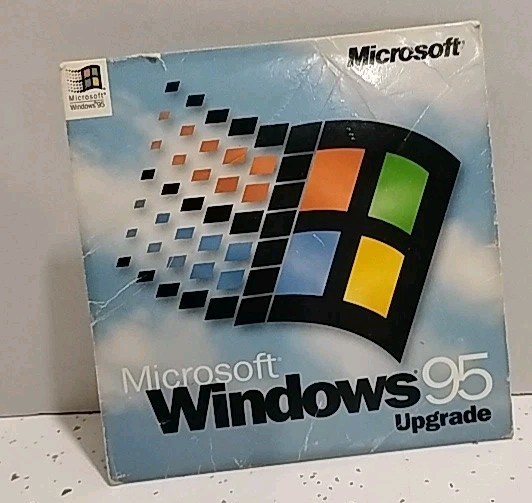 Microsoft Windows 95 Upgrade disc with key!