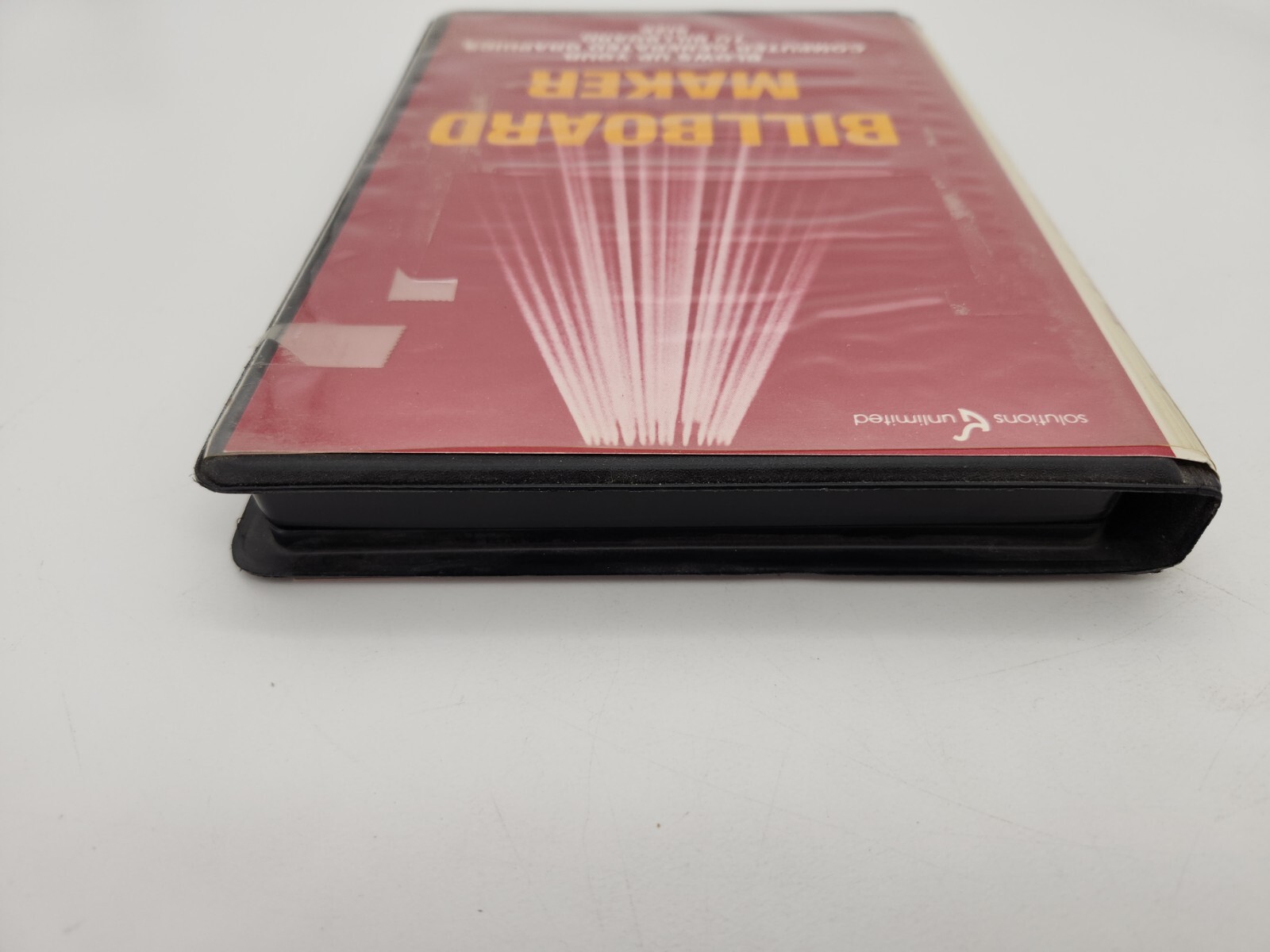 vintage Commodore 64 Billboard Maker program Solutions Unlimited 5.25" Floppy