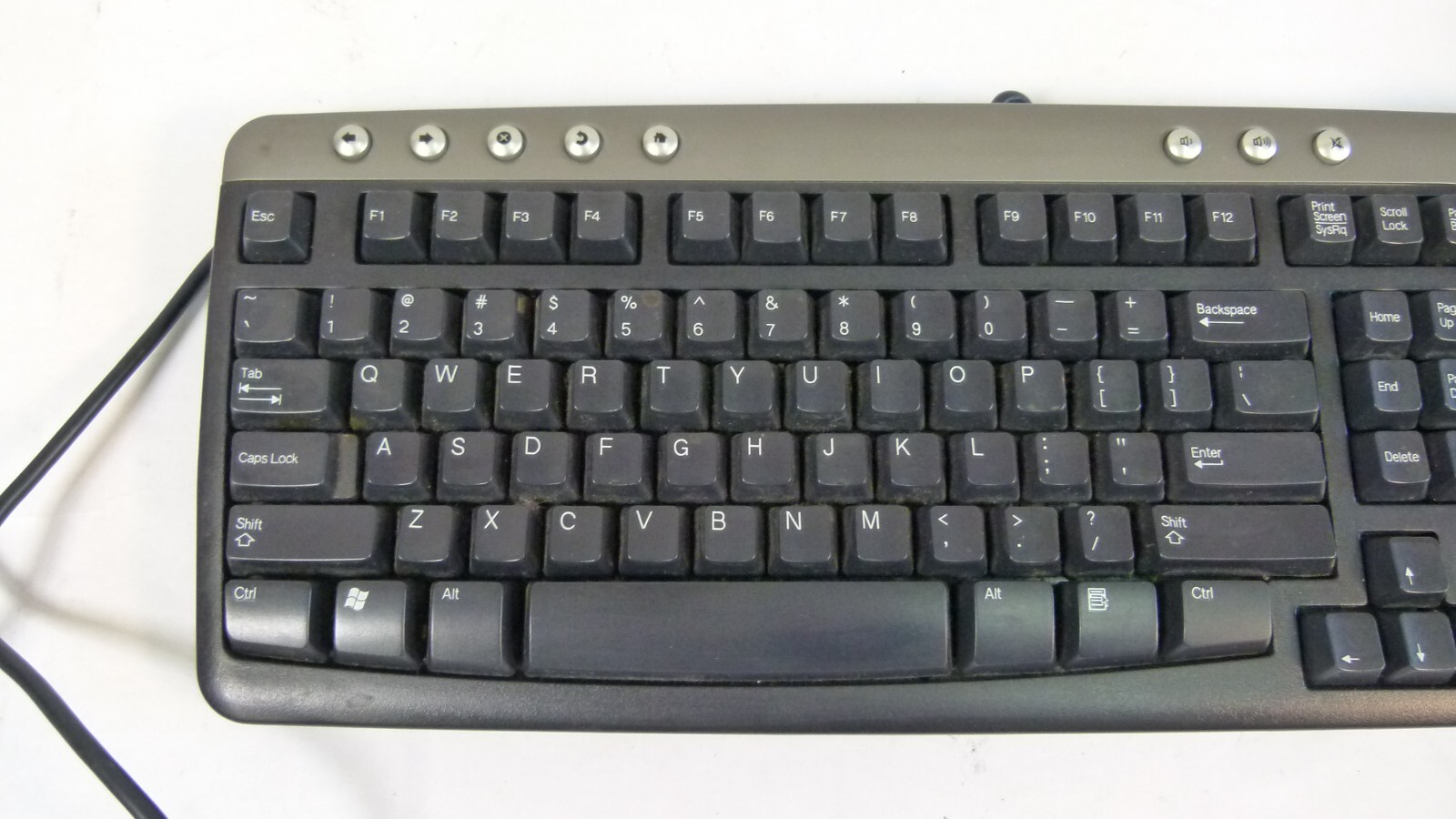Dell SK-8125 USB 104-Key Black/Silver Wired USB Multimedia Keyboard