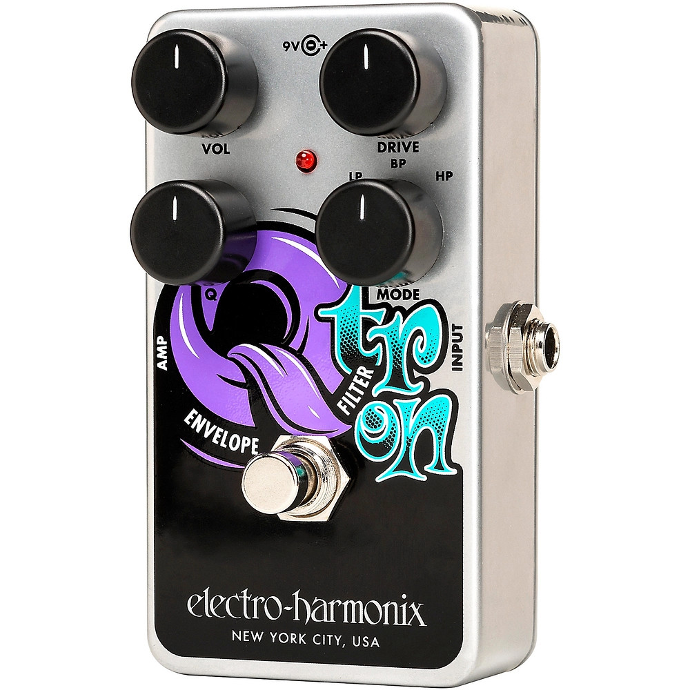 ElectroHarmonix Nano QTron Envelope Filter Effects Pedal Silver