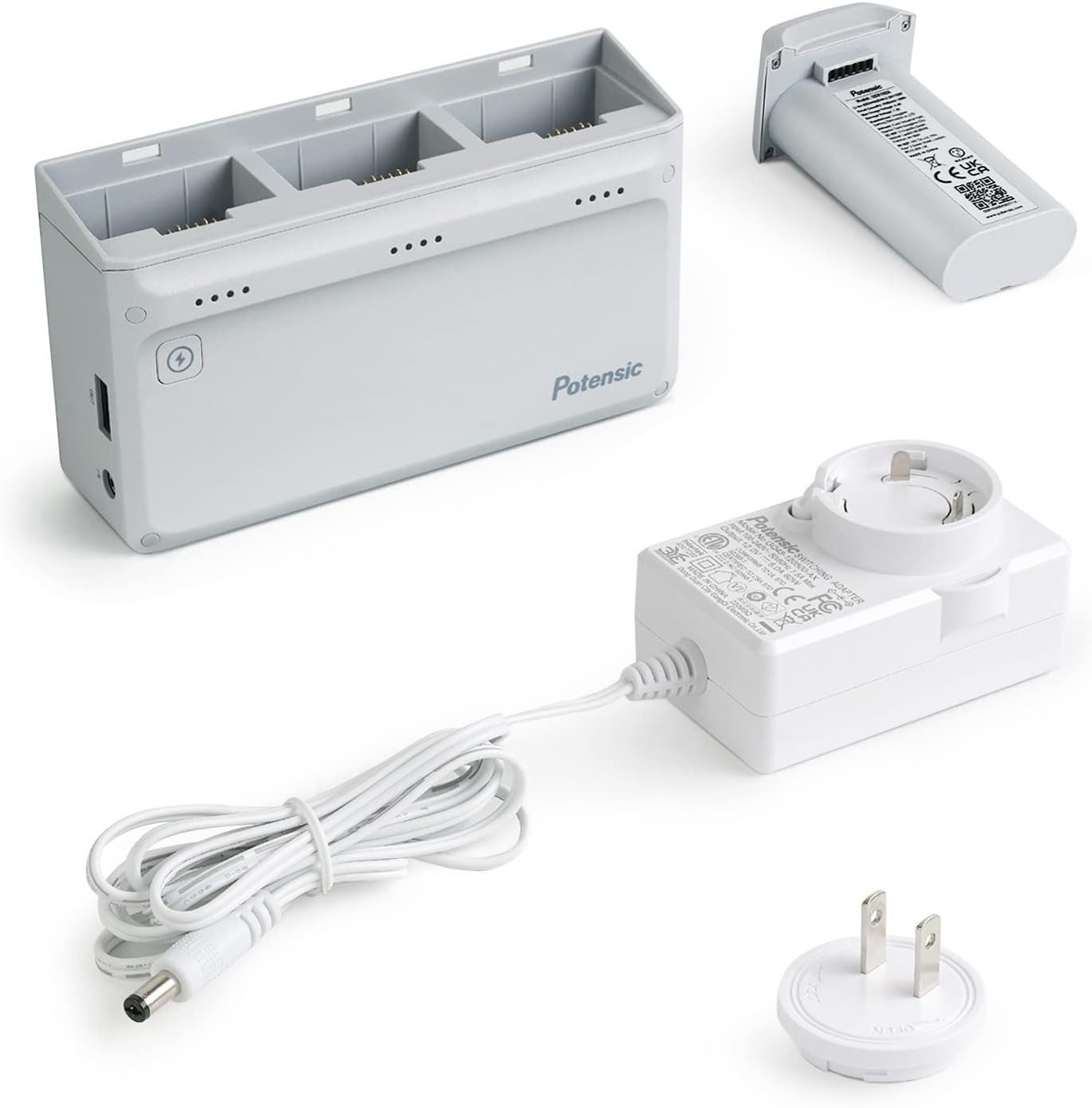 Potensic Atom SE Parallel Charging Hub Battery Super Quick Charge Adapter Pack