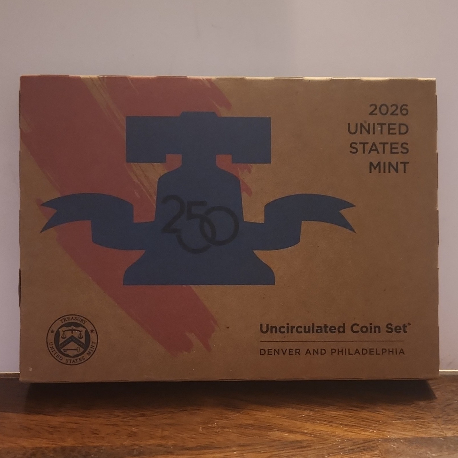 U.S. Mint 2026 Uncirculated Coin Set - Denver & Philadelphia In Sealed Box