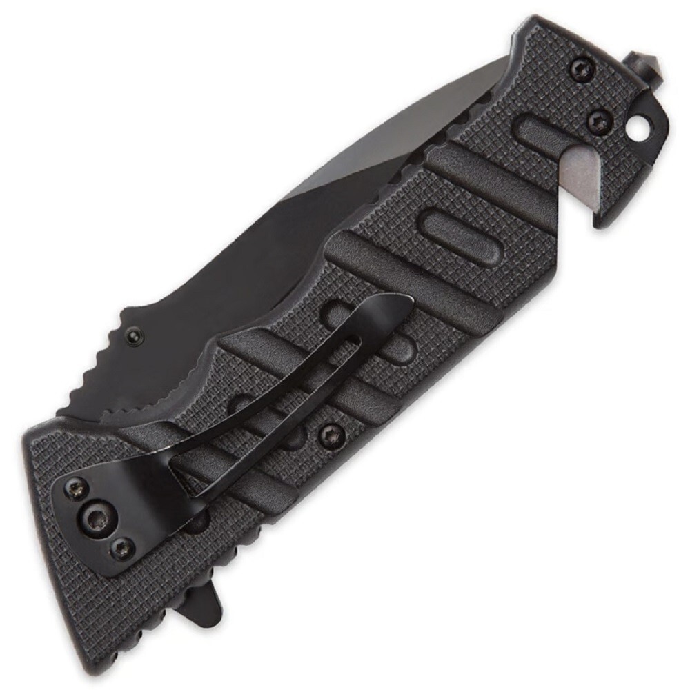 Bush Master SHTF Assisted Opening Tactical Rescue Combat Folding Knife