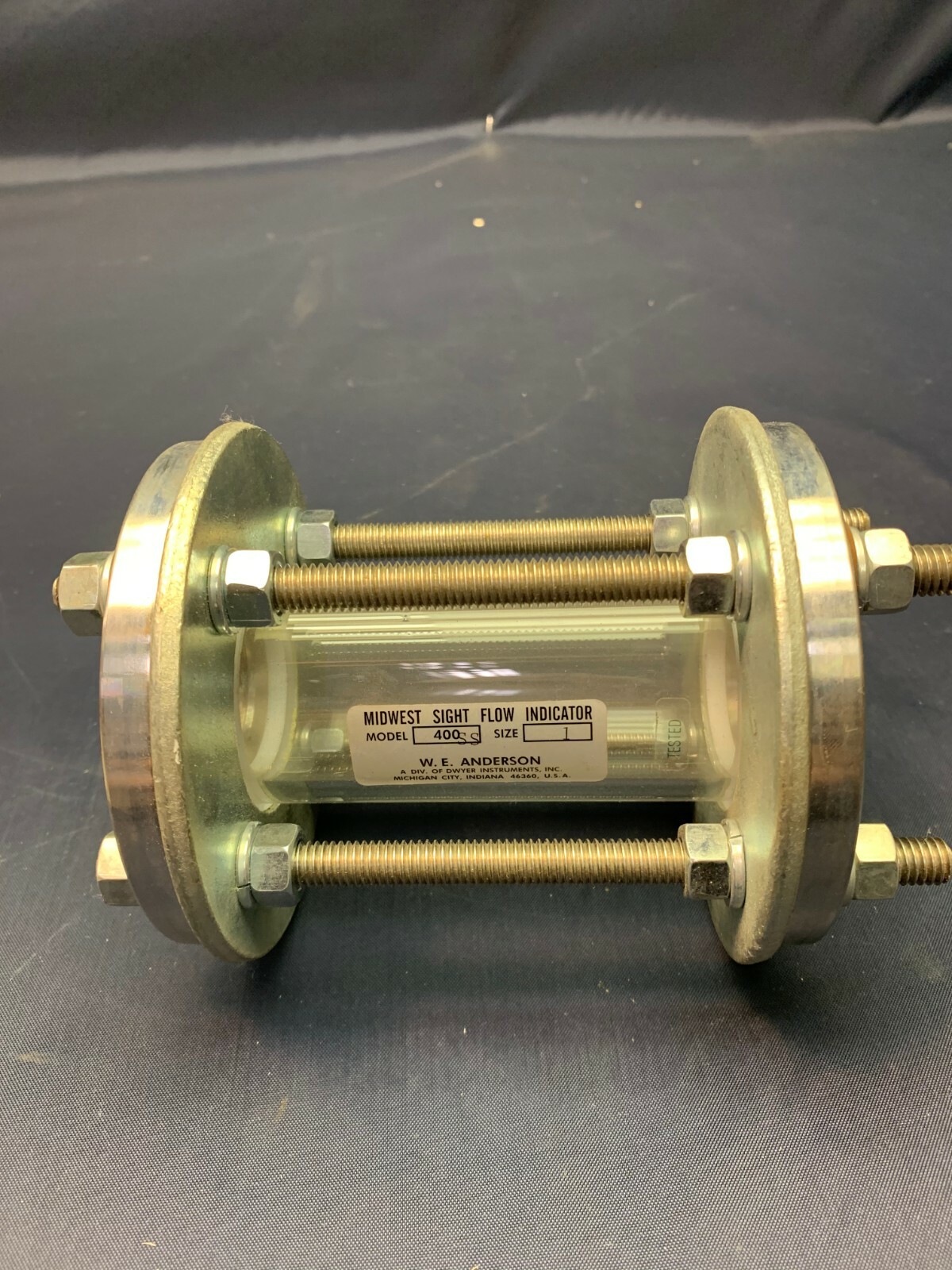 Dwyer - W.E. Anderson 400SS-1 Midwest Sight Flow Indicator -1" Stainless  - New