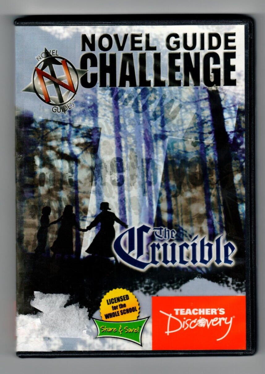 Novel Guide Challenge, The Crucible, Teacher's Discovery, CD-ROM