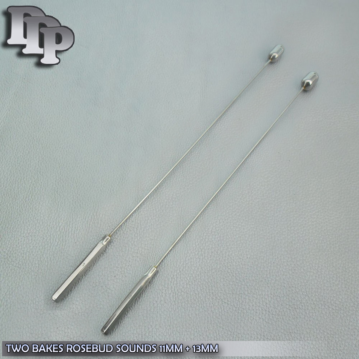 Two Pcs Bakes Rosebud Urethral Sounds 11MM & 13MM