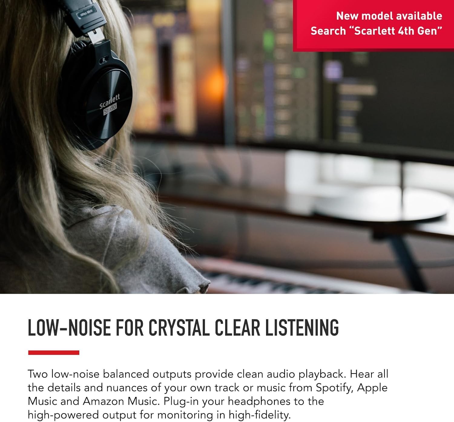 The third-generation USB audio interface is suitable for guitarists, singers,