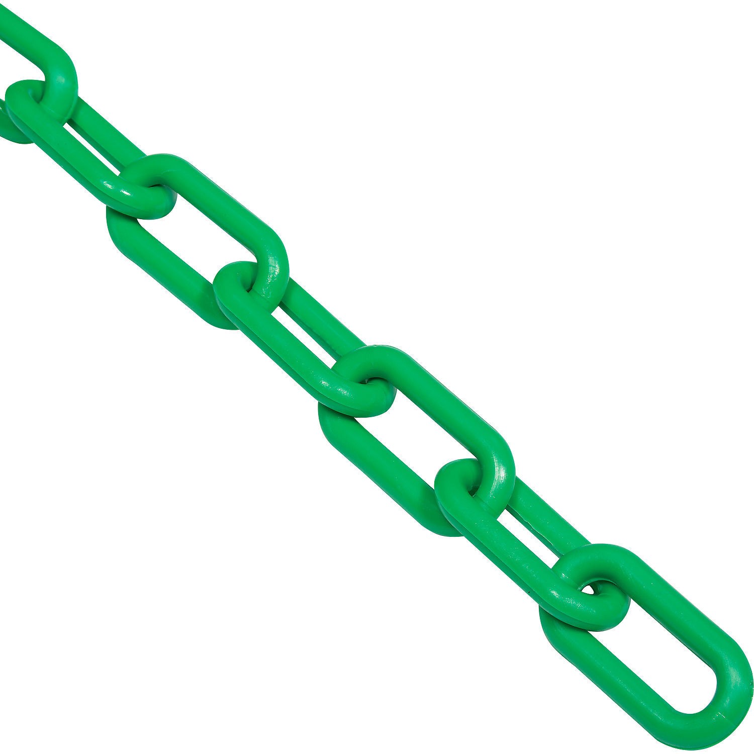 Global Industrial Plastic Chain Barrier 1-1/2"x50'L Green