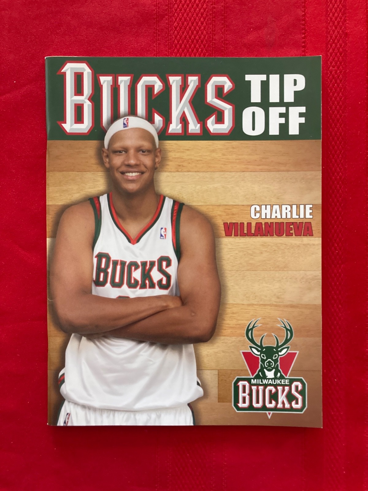 2006-2007 NBA Milwaukee Bucks program / Bogut / Redd / Villanueva / Williams