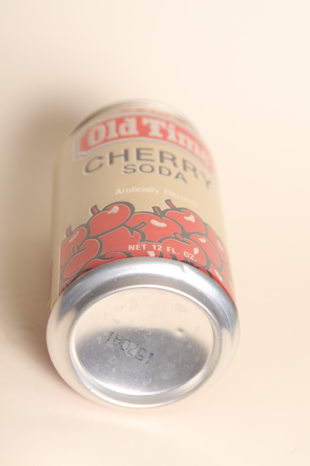 Old Time Cherry soda can - 12oz