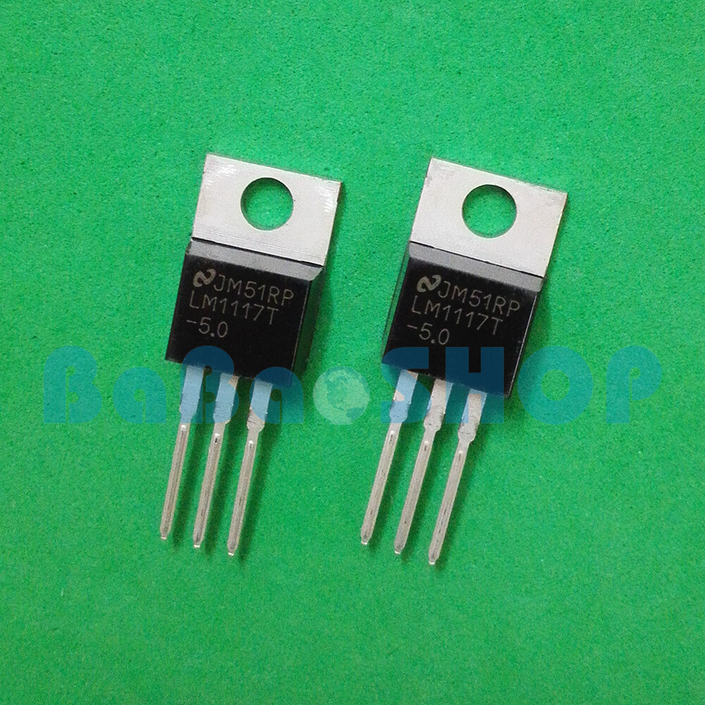 10pcs New NS LM1117T-5.0 LM1117T 5V 800mA Low Dropout Voltage Regulator IC